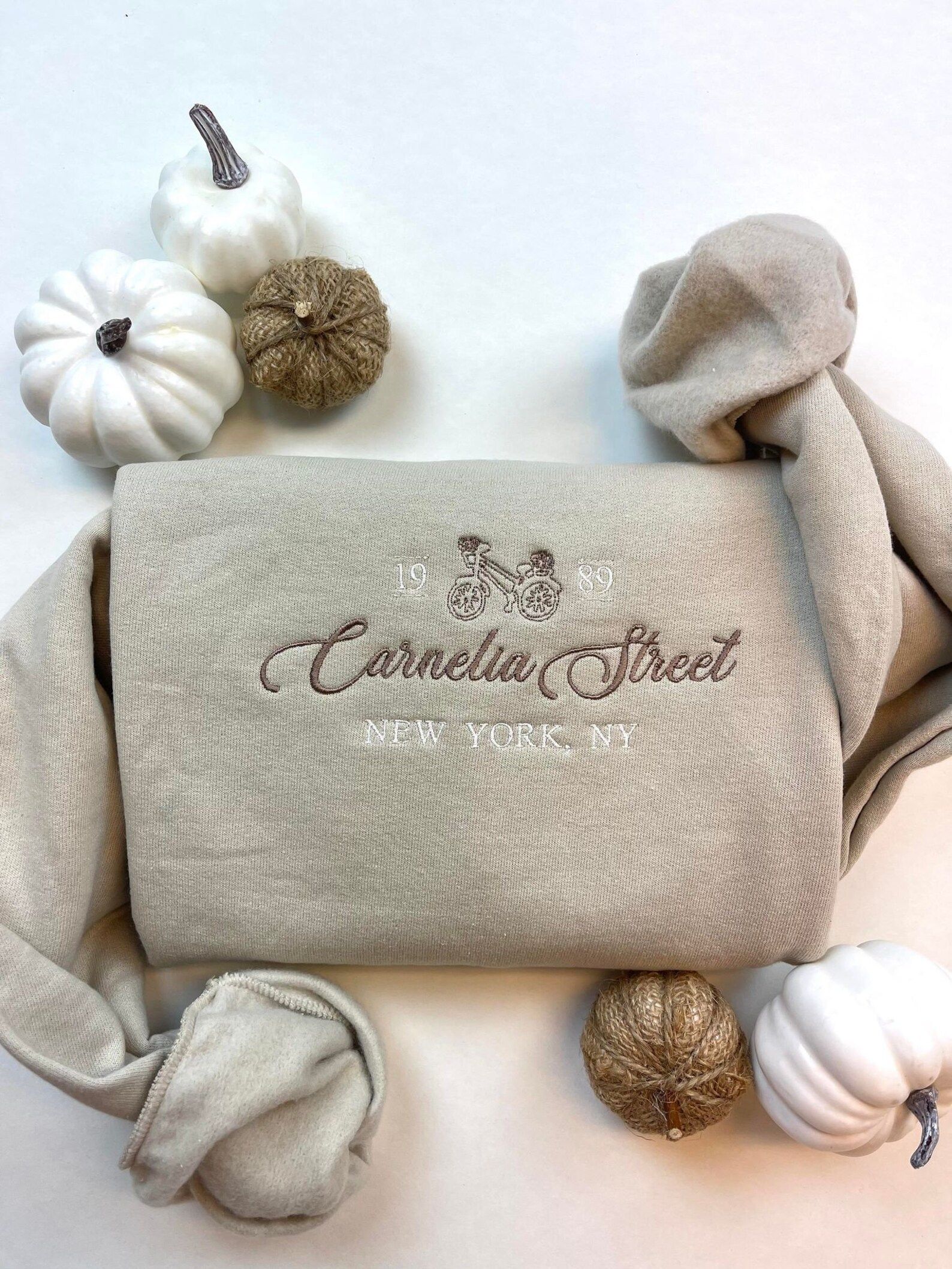 Cornelia Street Embroidered Sweatshirt - Etsy Canada | Etsy (CAD)