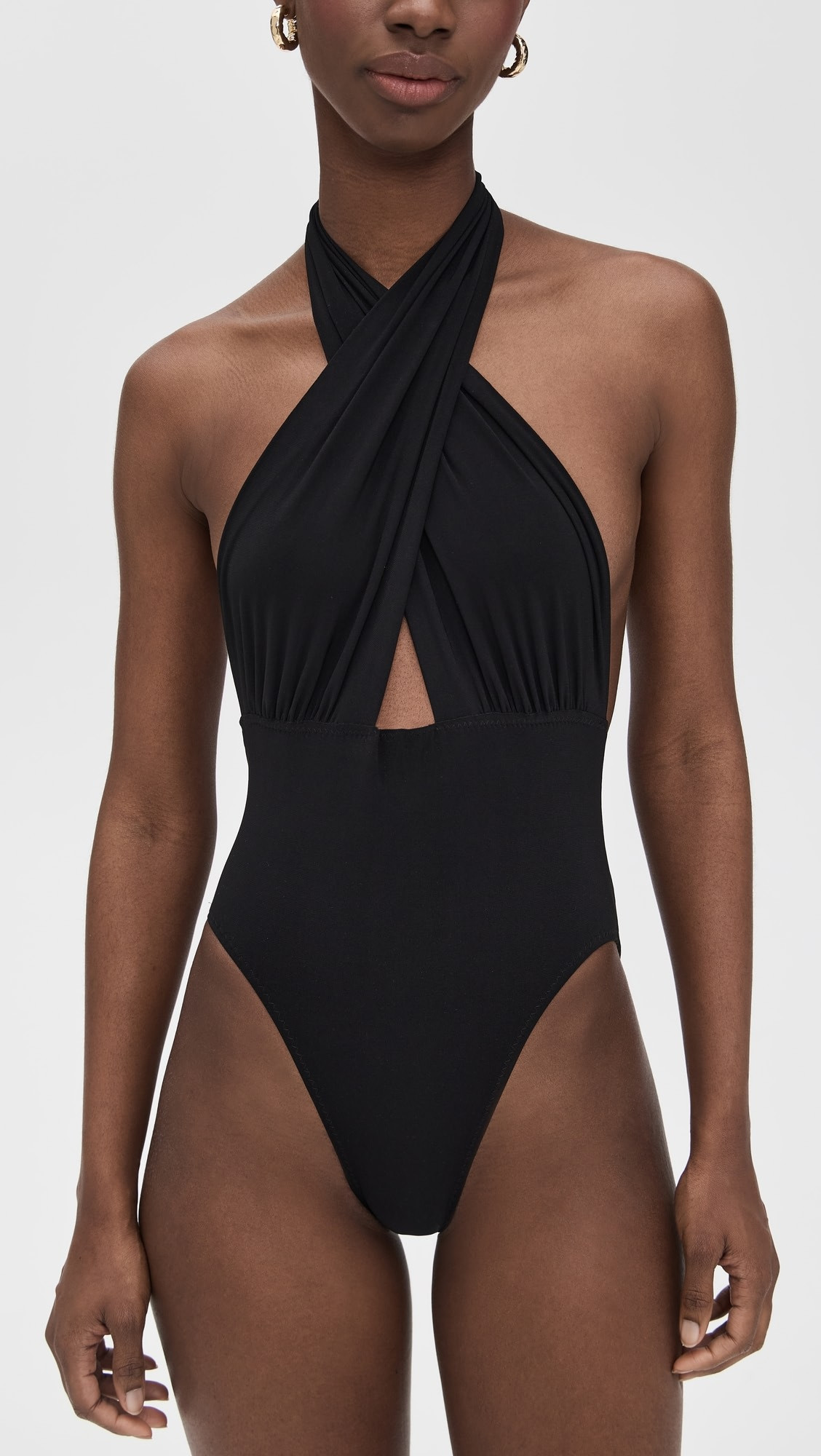 Cross Halter Mio One Piece | Shopbop