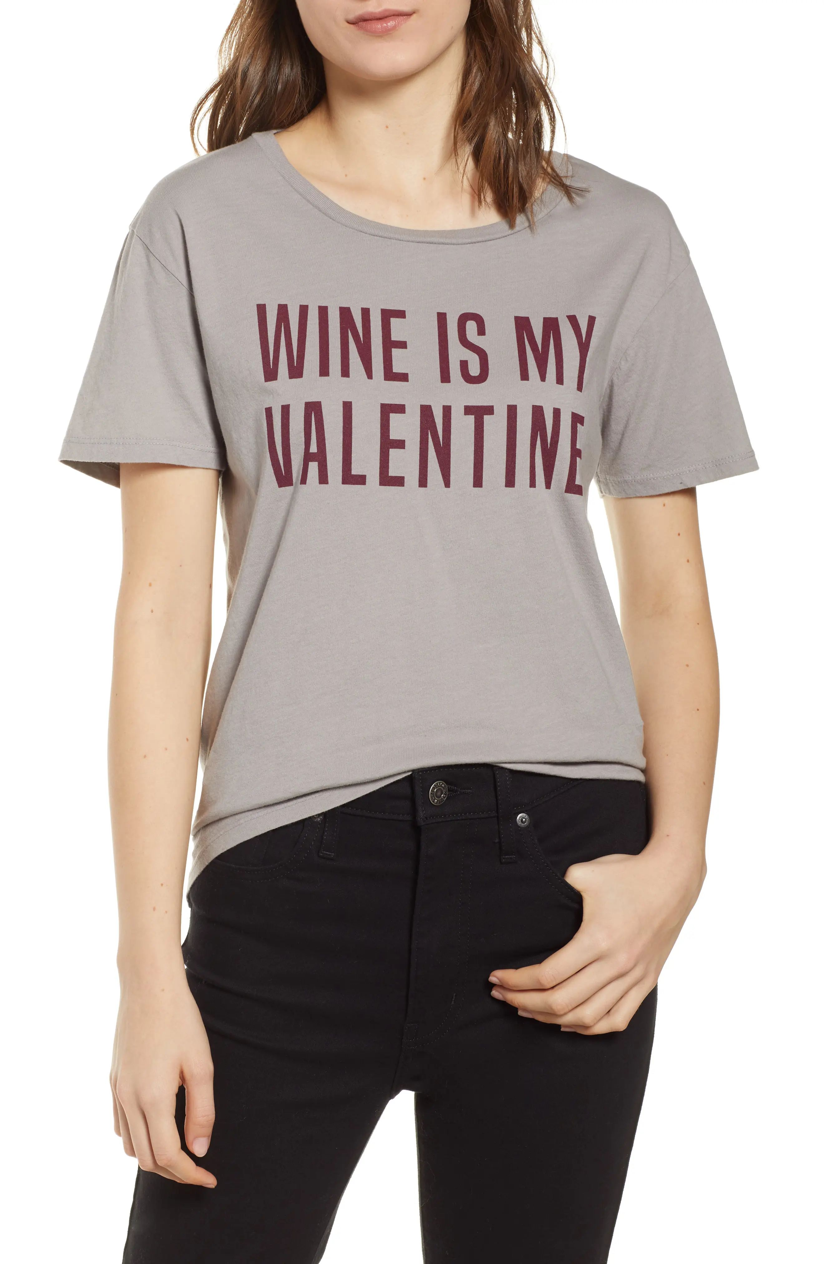 PST by Project Social T Wine Is My Valentine Tee | Nordstrom