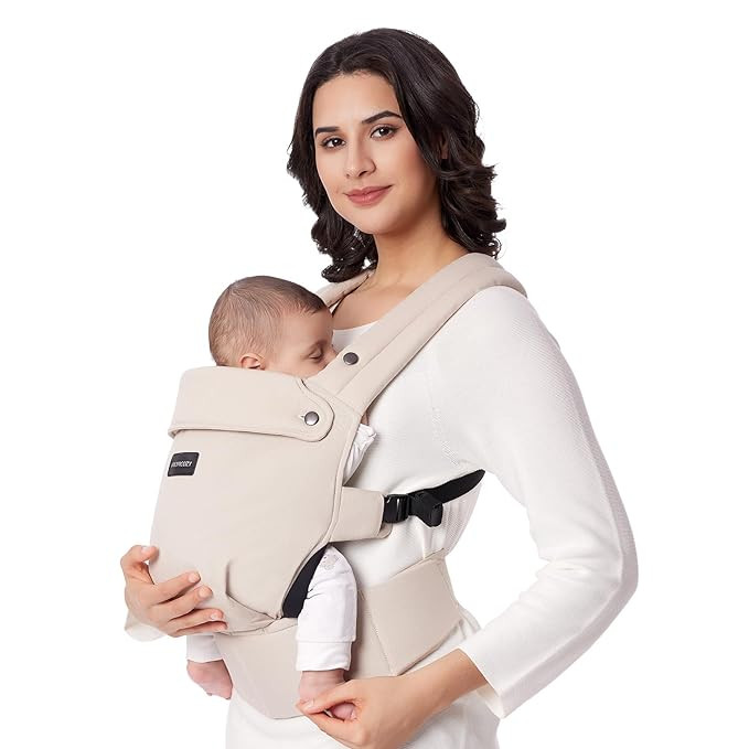 Momcozy Baby Carrier Newborn to Toddler - Ergonomic, Cozy and Lightweight Infant Carrier for 7-44... | Amazon (US)