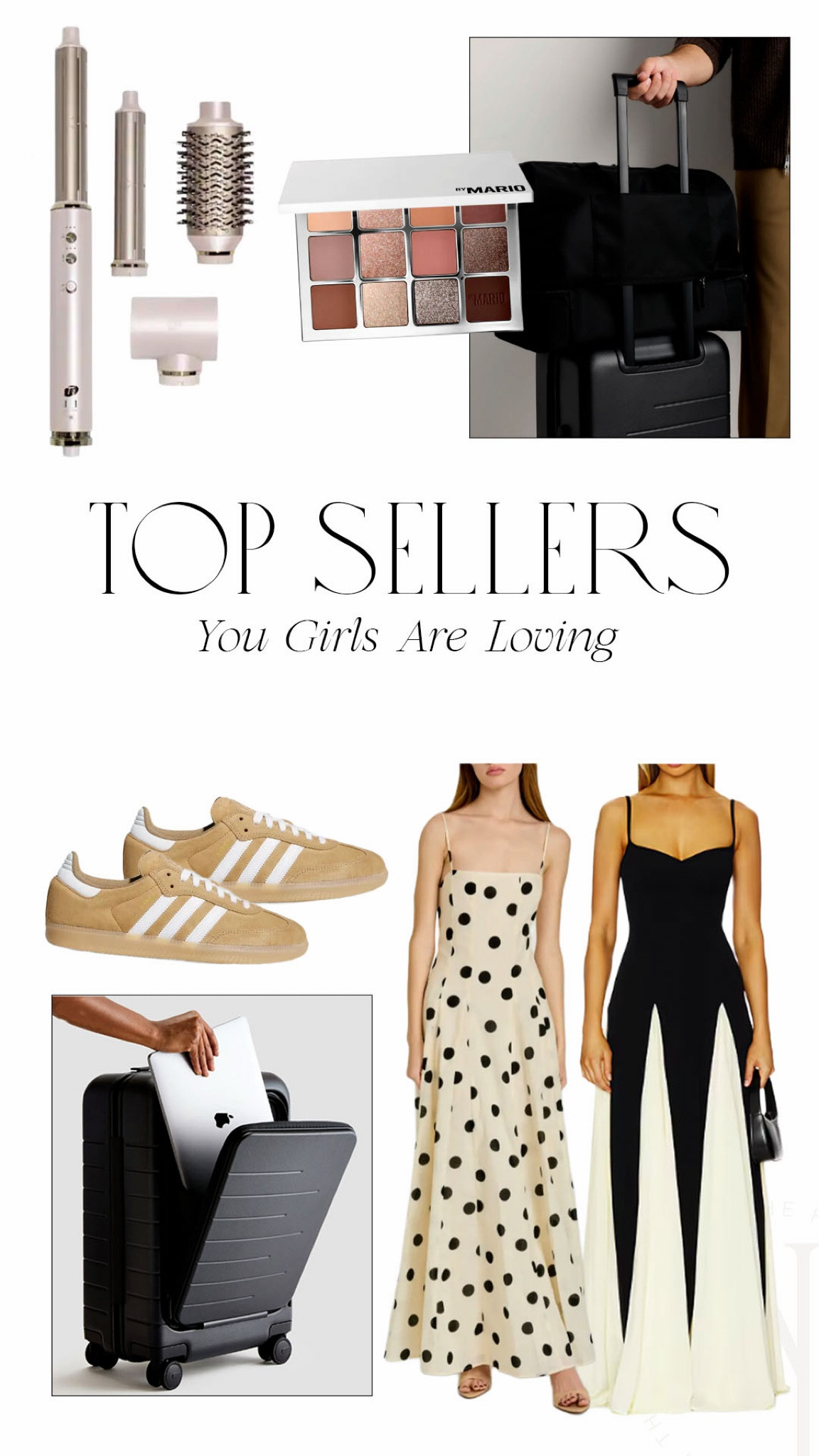 Fun spring dresses the best carry-on suitcase every day mom sneaks, and my go to Hair tool that I recommend to all my friends all made the top sellers last week

#LTKmomlife #LTKSeasonal #LTKSaleAlert