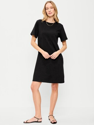 Vintage Crew-Neck Mini T-Shirt Dress | Old Navy (CA)