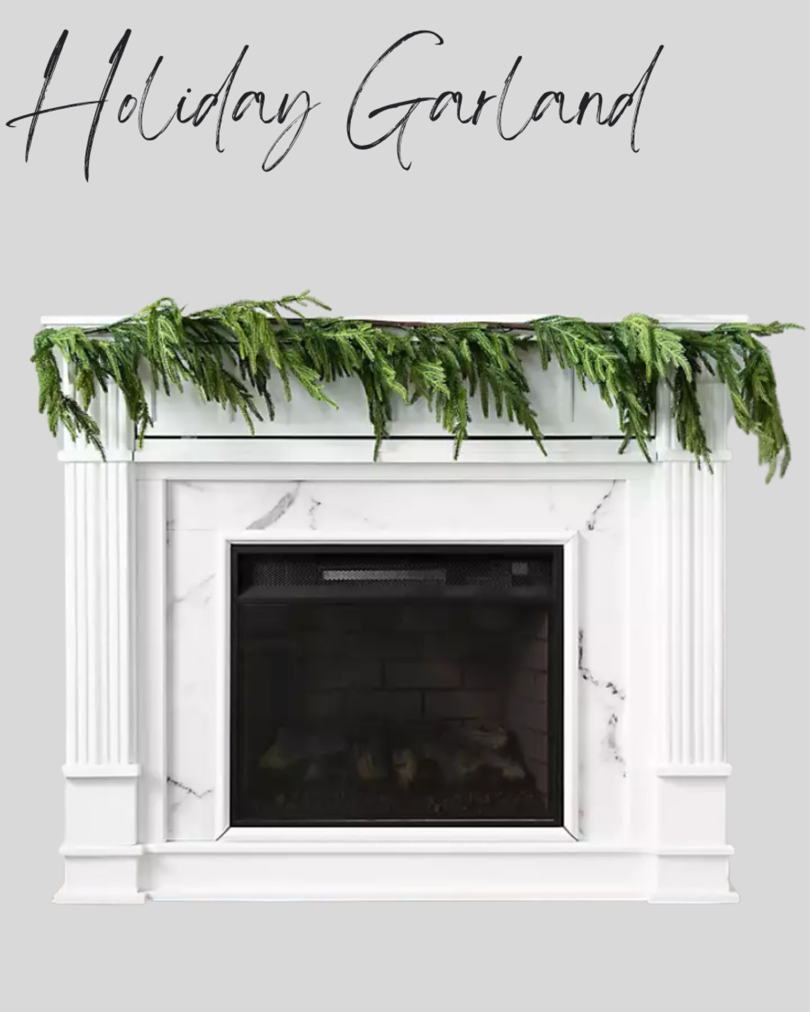 Beautiful & affordable garland, back in stock for shipping to your home ! Probably not for long 

#LTKSeasonal #LTKHoliday #LTKunder50