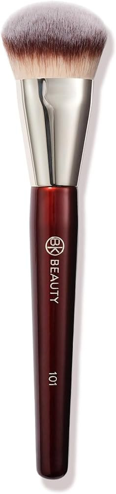 BK BEAUTY BRUSHES - 101 CONTOURED FOUNDATION BRUSH - Contoured Foundation Brush - Foundation Make... | Amazon (US)