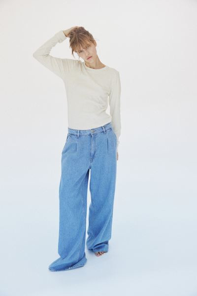 Ribbed Modal-blend Top | H&M (US + CA)