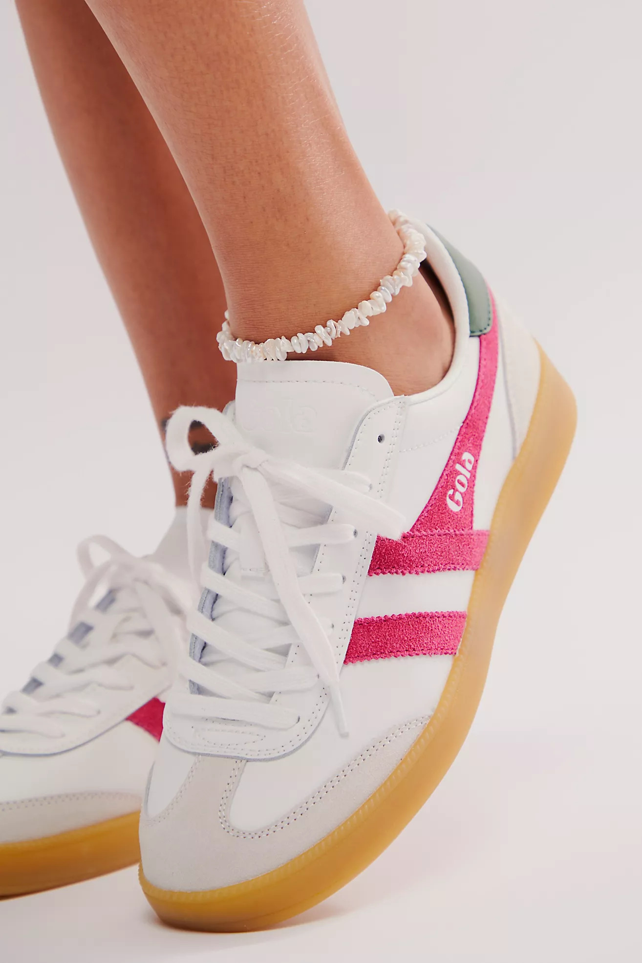 Gola Viper Leather Sneakers | Free People (Global - UK&FR Excluded)
