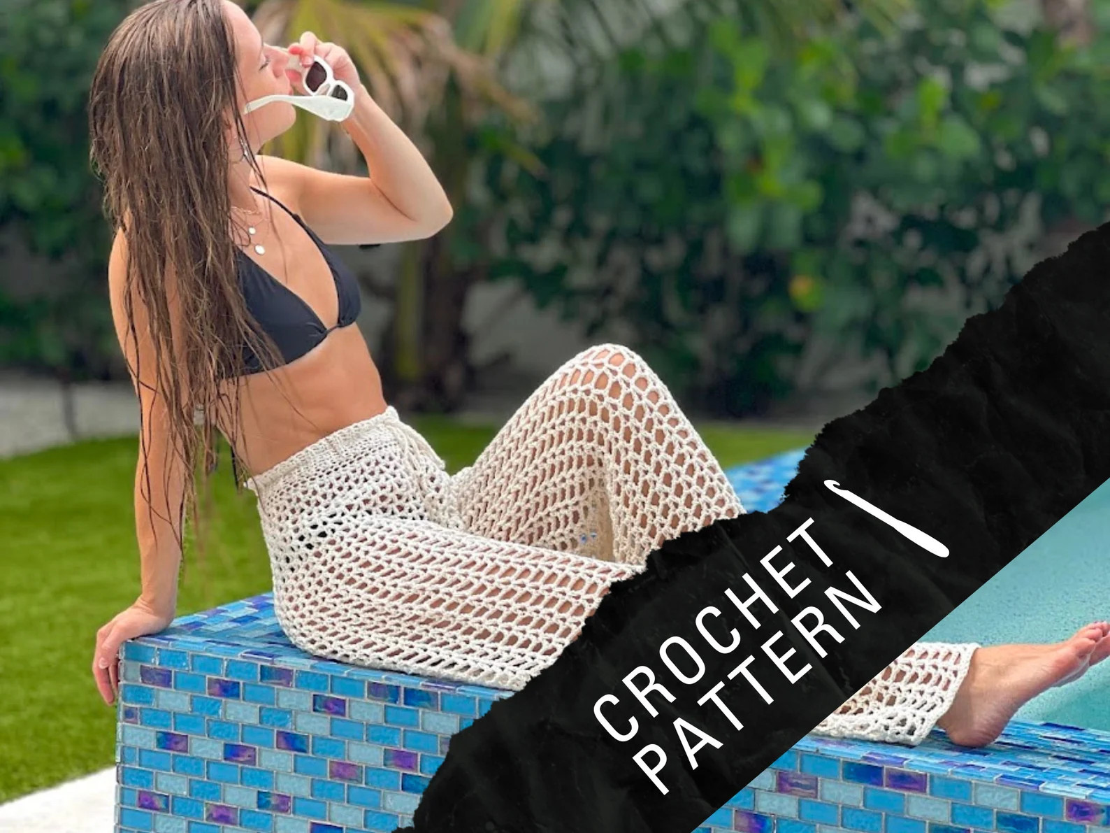 Island Getaway Beach Pant Crochet PATTERN PDF Instant Download DIY Instructions Summer Fashion Wo... | Etsy (US)