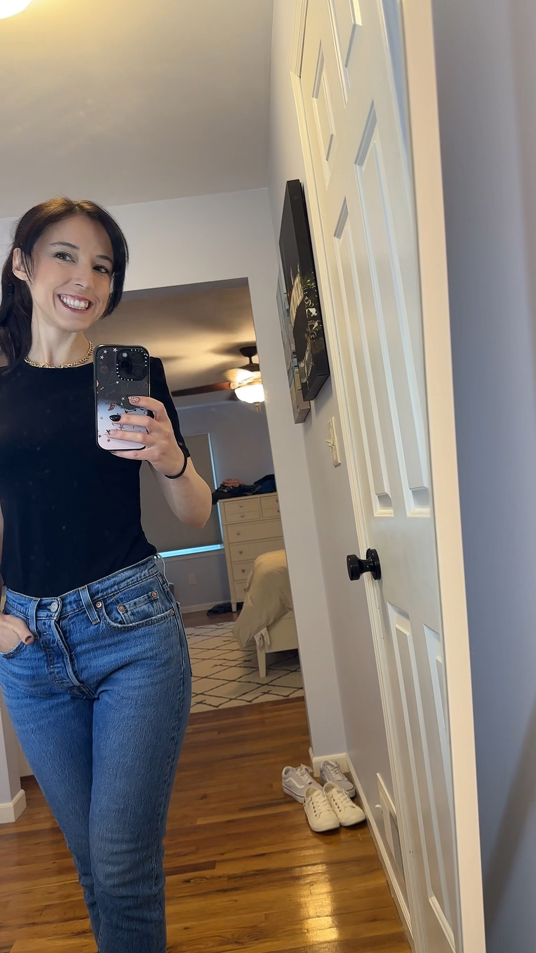 Proof I survived the week 🖤 oodt fitcheck 

#LTKFindsUnder50 #LTKStyleTip #LTKWorkwear