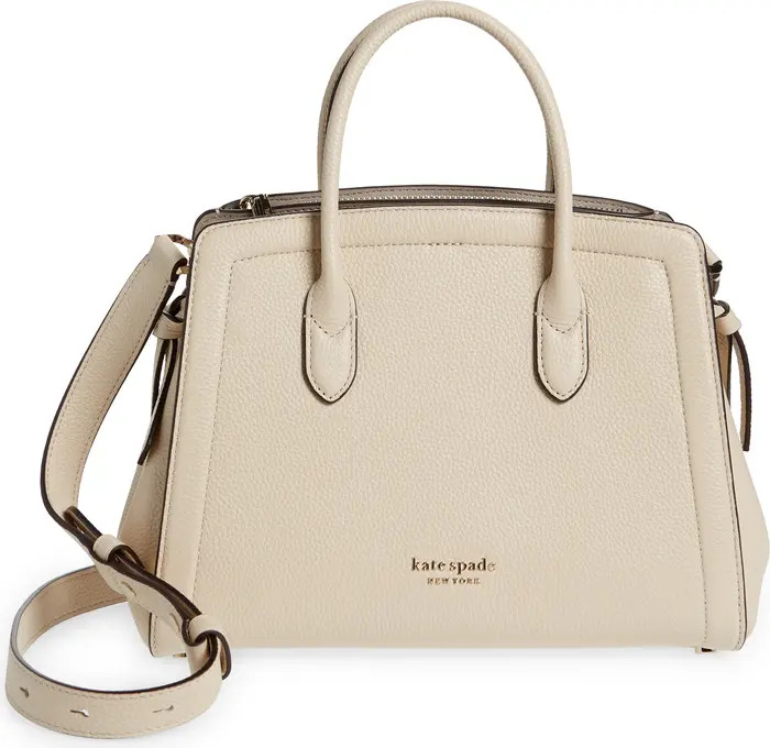 knott medium leather satchel | Nordstrom