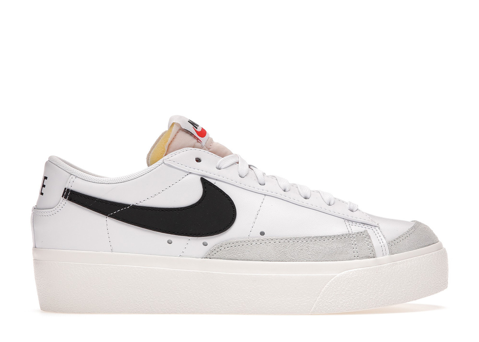 Nike Blazer Low Platform (Women's) Sneakers in White/Black/Sail | StockX