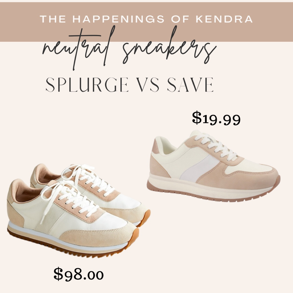 Splurge VS Save on the perfect neutral shoe! 

#LTKshoecrush #LTKsalealert #LTKunder50