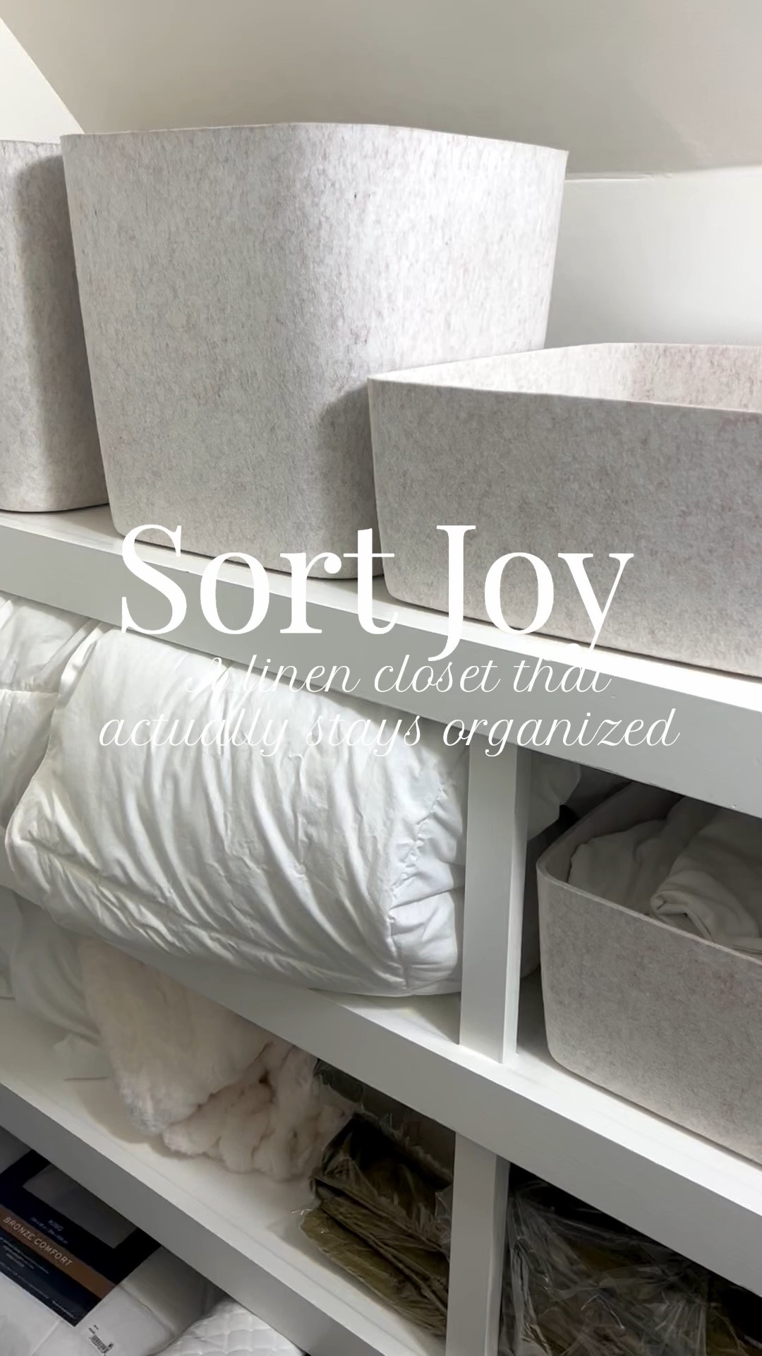 A well organized linen closet makes everyday routines so much easier. SortJoy organizers, bins, and labels help keep towels, sheets, and essentials neatly contained so everything has a place. Sharing some of my favorite pieces for creating a beautiful and functional linen closet.

#amandacodesign #ltkhome #homeorganization

#LTKdayinmylife #LTKselfcare #LTKHome