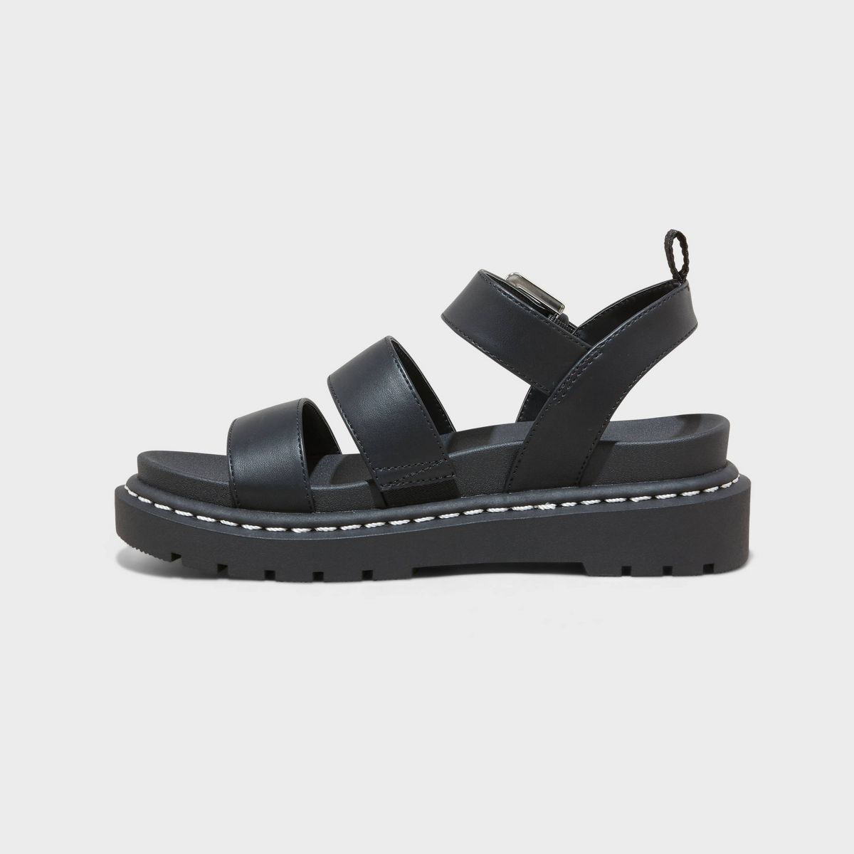 Women's Thalia Lug Slide Sandals - Wild Fable™ Black | Target