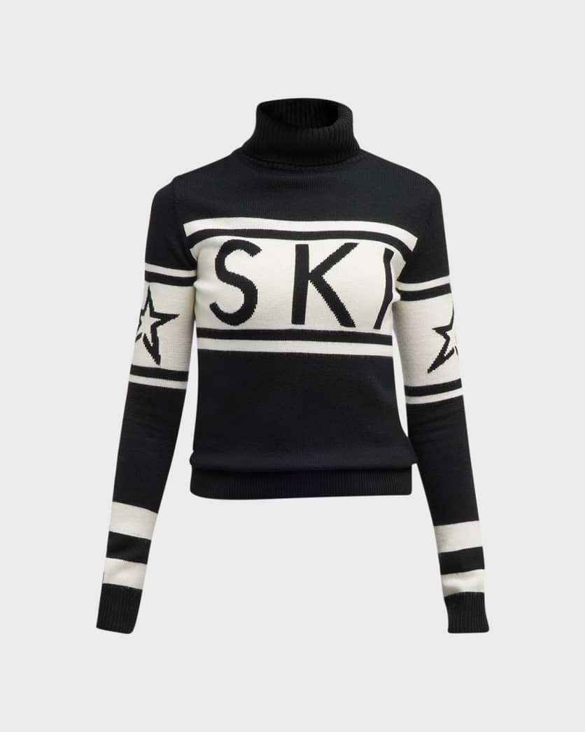 Perfect Moment Schild Intarsia Knit Sweater | Neiman Marcus