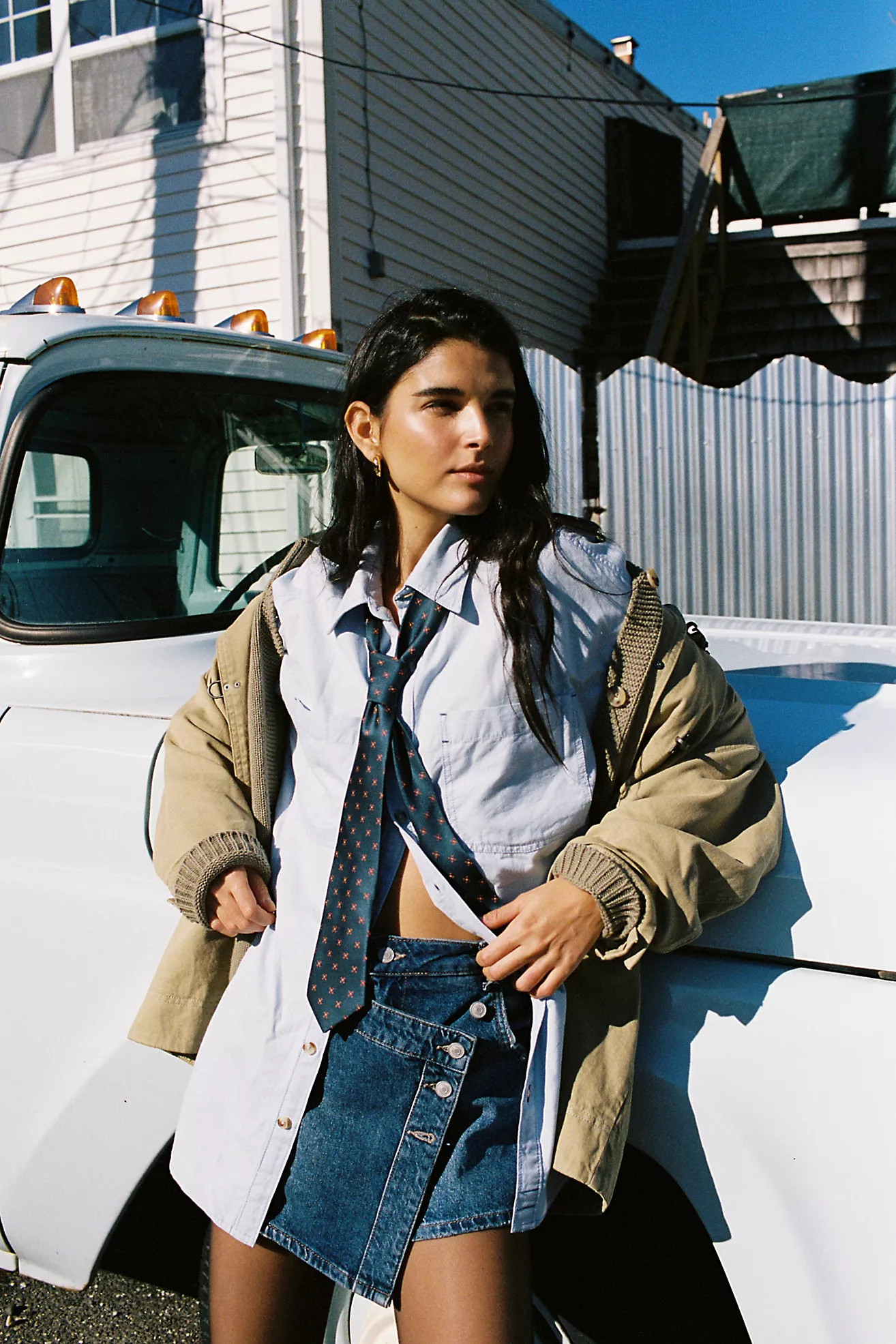 We The Free Wynne Denim Skirt | Free People (Global - UK&FR Excluded)