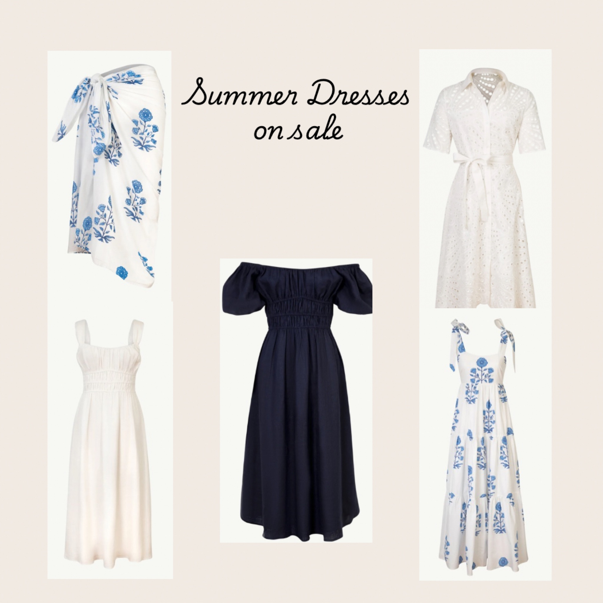 Beautiful summer dresses marked down for the end of season.

#LTKBacktoSchool #LTKWedding #LTKSaleAlert