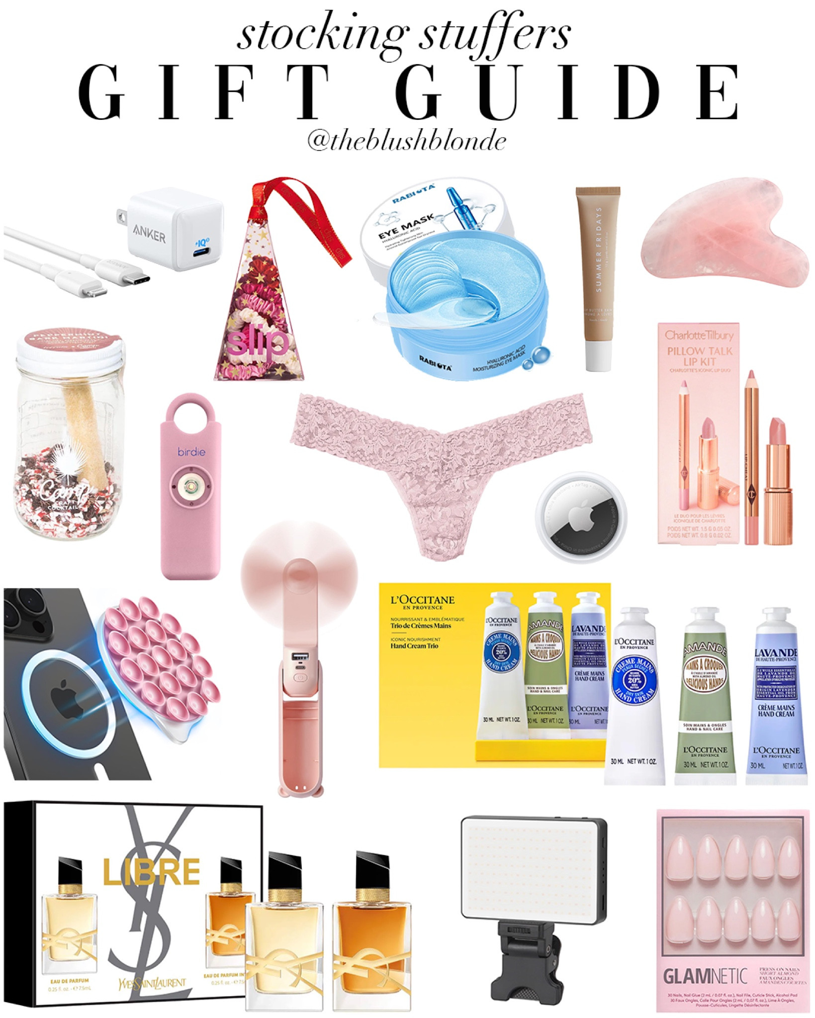 Stocking Stuffers Gift Guide-

A few of my favorite little things that make perfect stocking stuffers.

#LTKHoliday #LTKCyberWeek #LTKGiftGuide