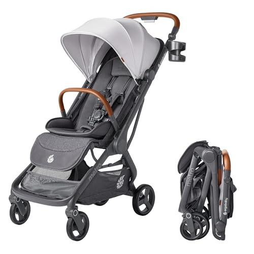 Ergobaby Metro 3 Deluxe Baby Stroller for Newborns, Infants, and Toddlers | Pearl Grey | Amazon (US)
