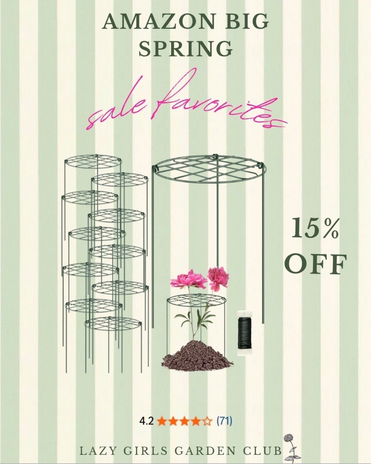 Peony rings on sale for 15% off today 🌸🤭

#LTKHome #LTKSeasonal #LTKSaleAlert