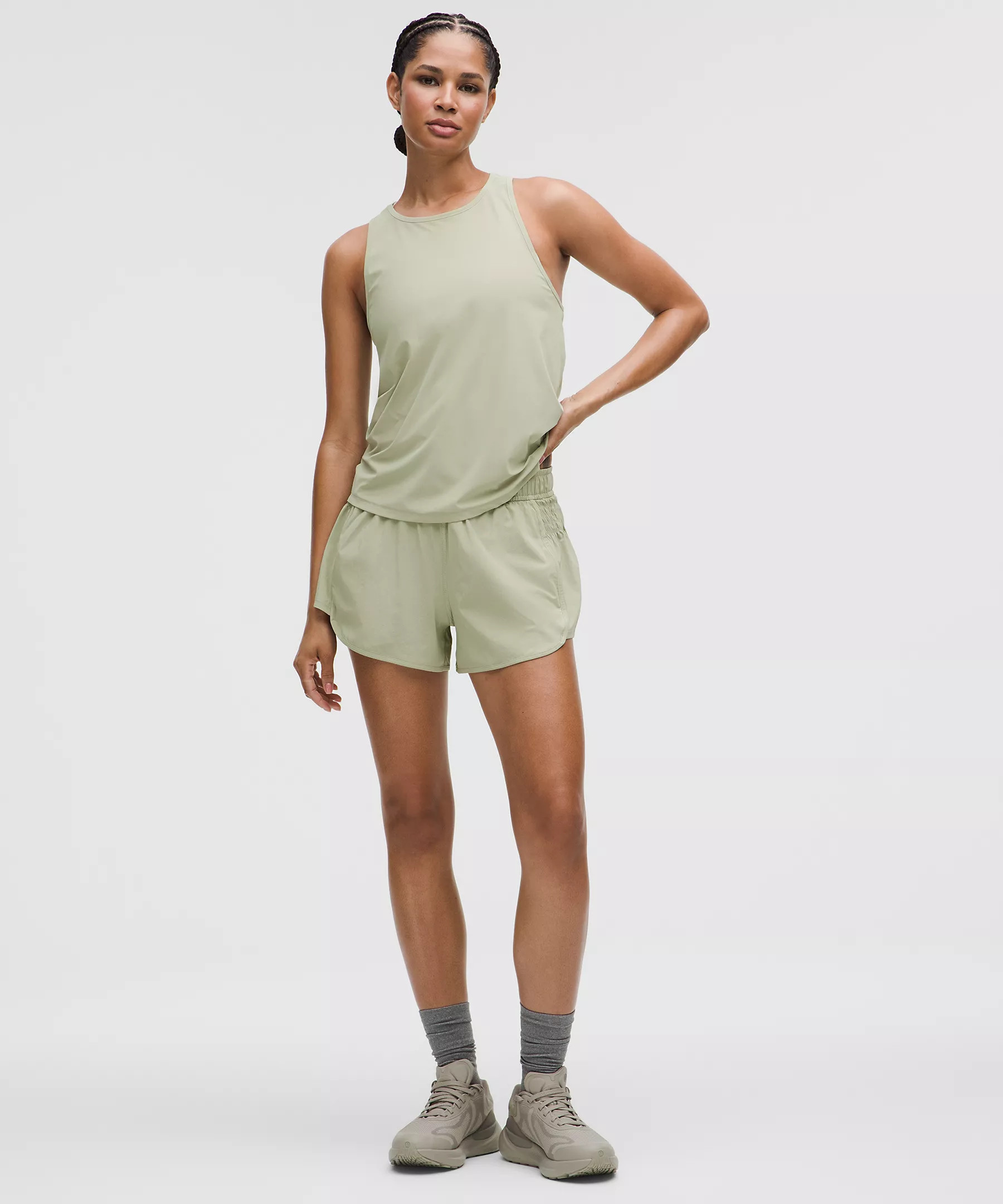 Ruched-Side High-Rise Short 3" | Lululemon (US)