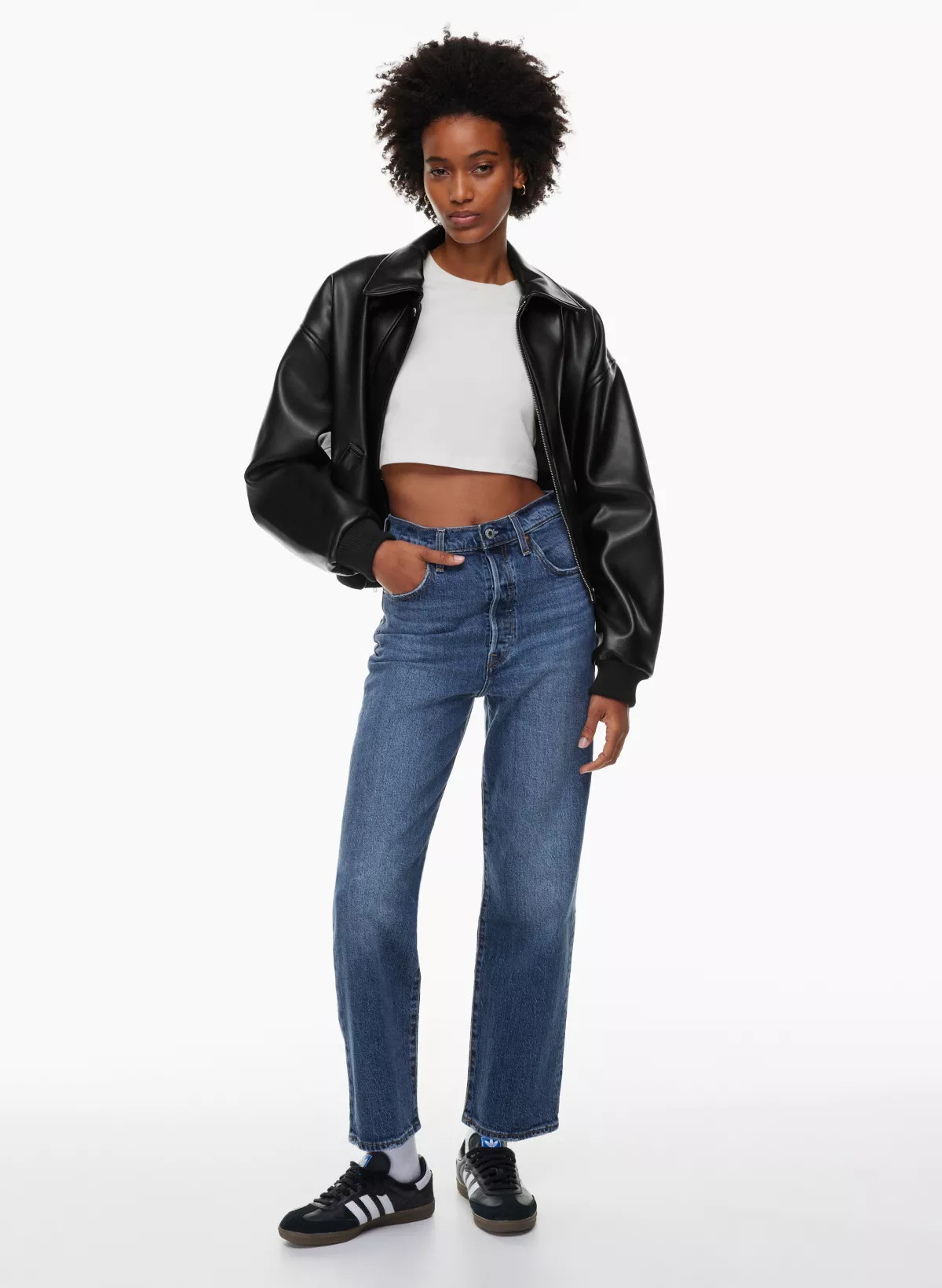RIBCAGE STRAIGHT ANKLE JEAN | Aritzia