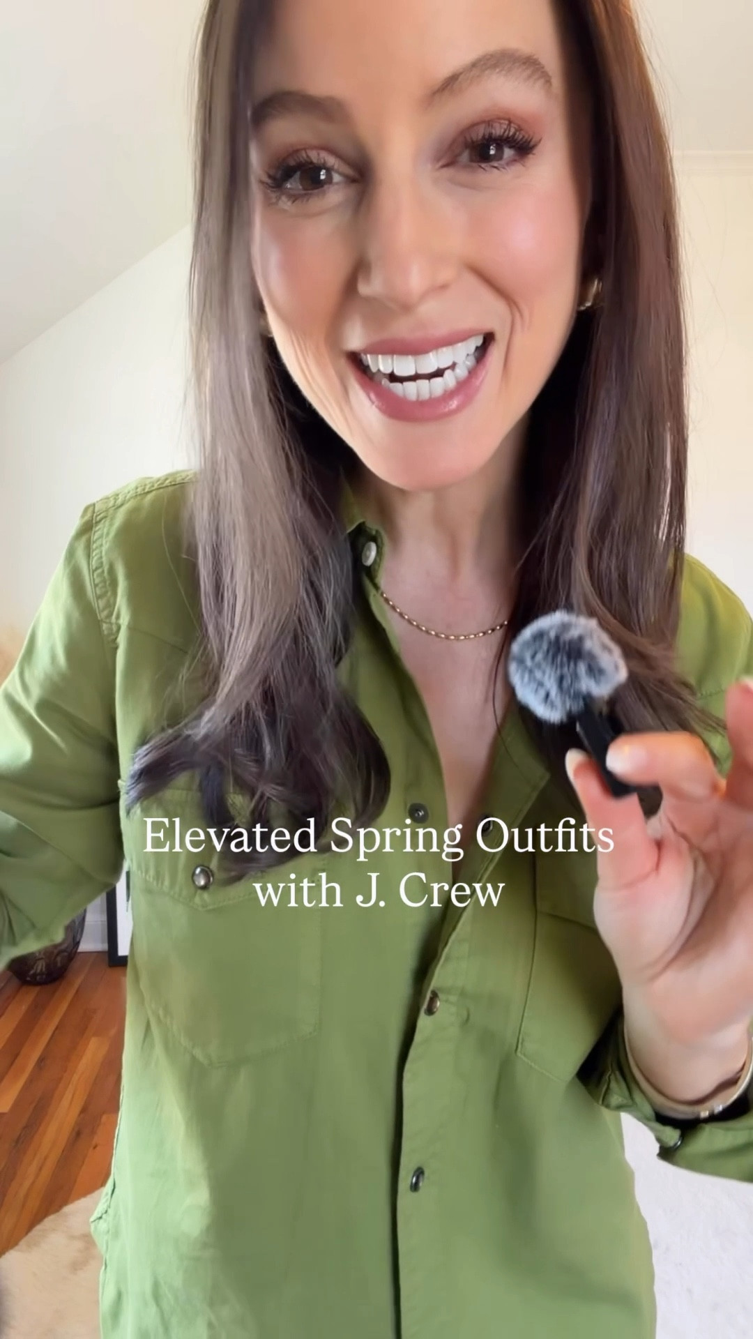 These white jeans are comfortable, elongating, and look instantly chic. 
I did my true size regular length and I’m 5’5 and a half! I did everything else true to size (except size down half a size in the white kitten heel!) So great for spring! 

@jcrew #injcrew #ad

#LTKootd #LTKOver40 #LTKSeasonal