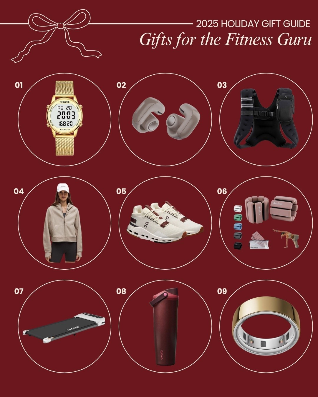 Gifts for the Fitness Guru

#LTKHoliday #LTKGiftGuide #LTKfitnessgoals