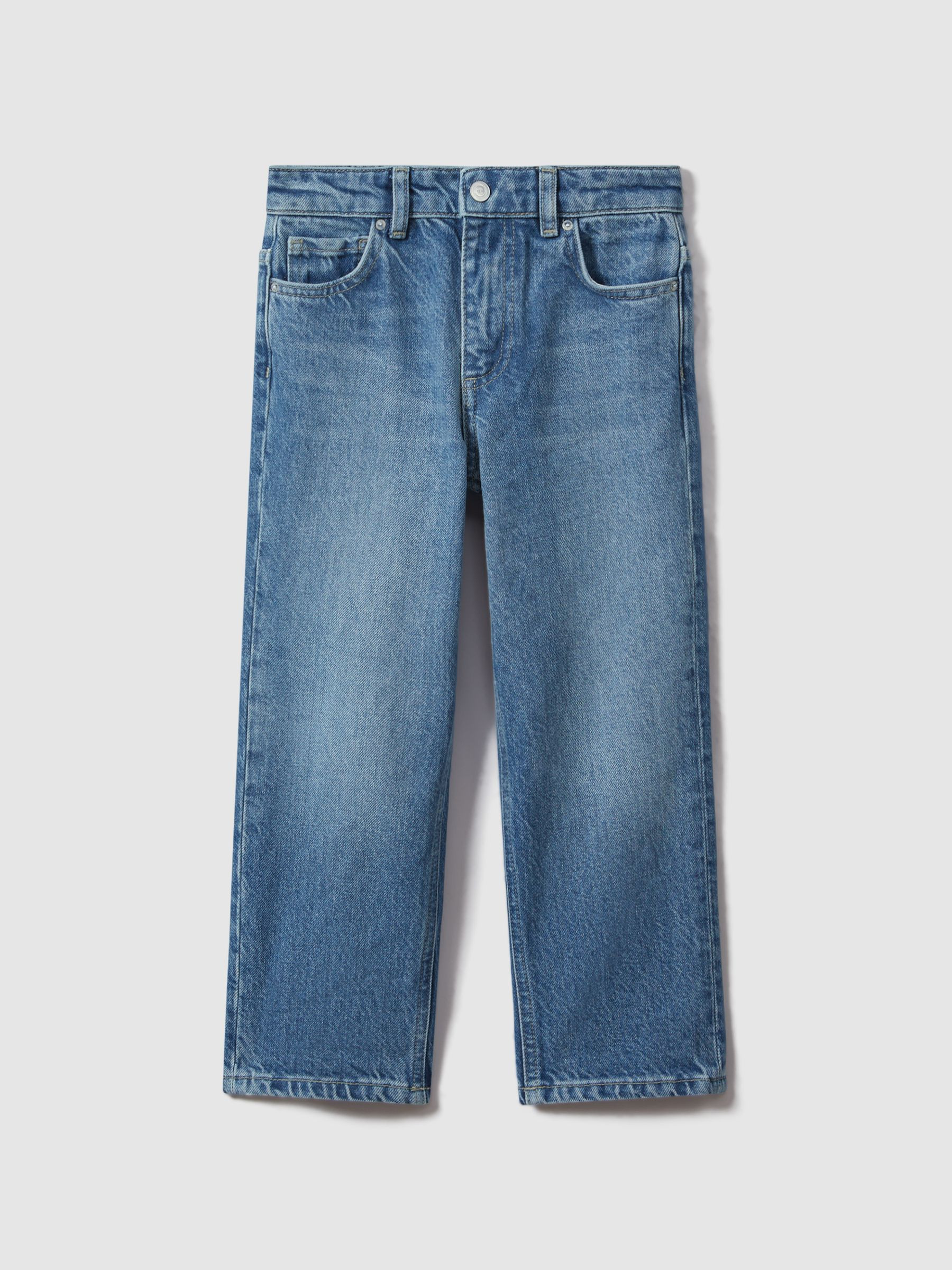 Reiss 3-9 yrs Relaxed-Fit Jeans in Blue - REISS | Reiss UK