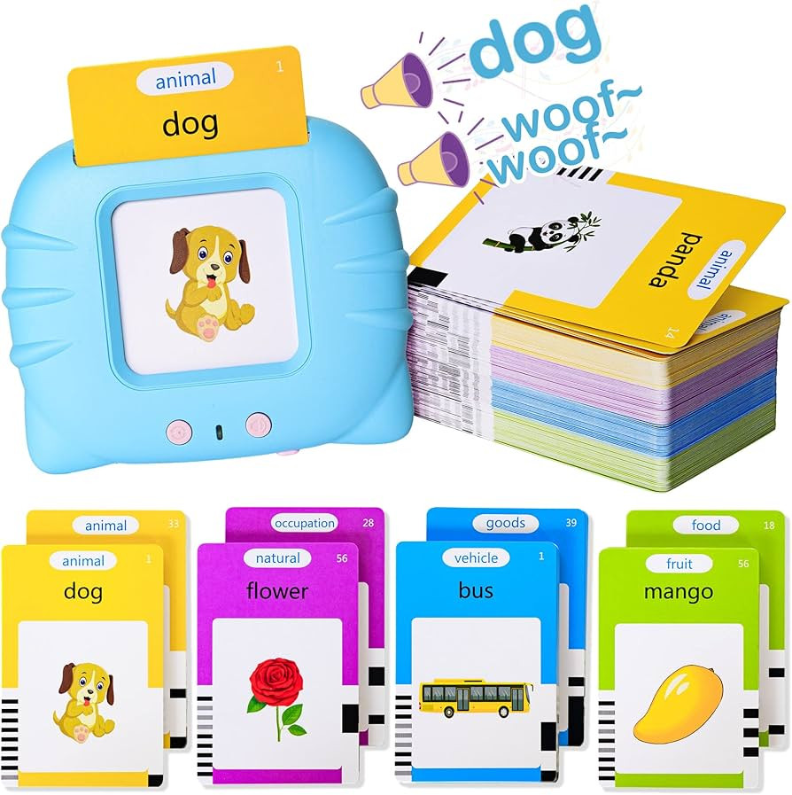 Talking Flash Cards Early Educational Toys for 3 4 5 6 Year Old Baby Boys Girls, Preschool Learni... | Amazon (UK)