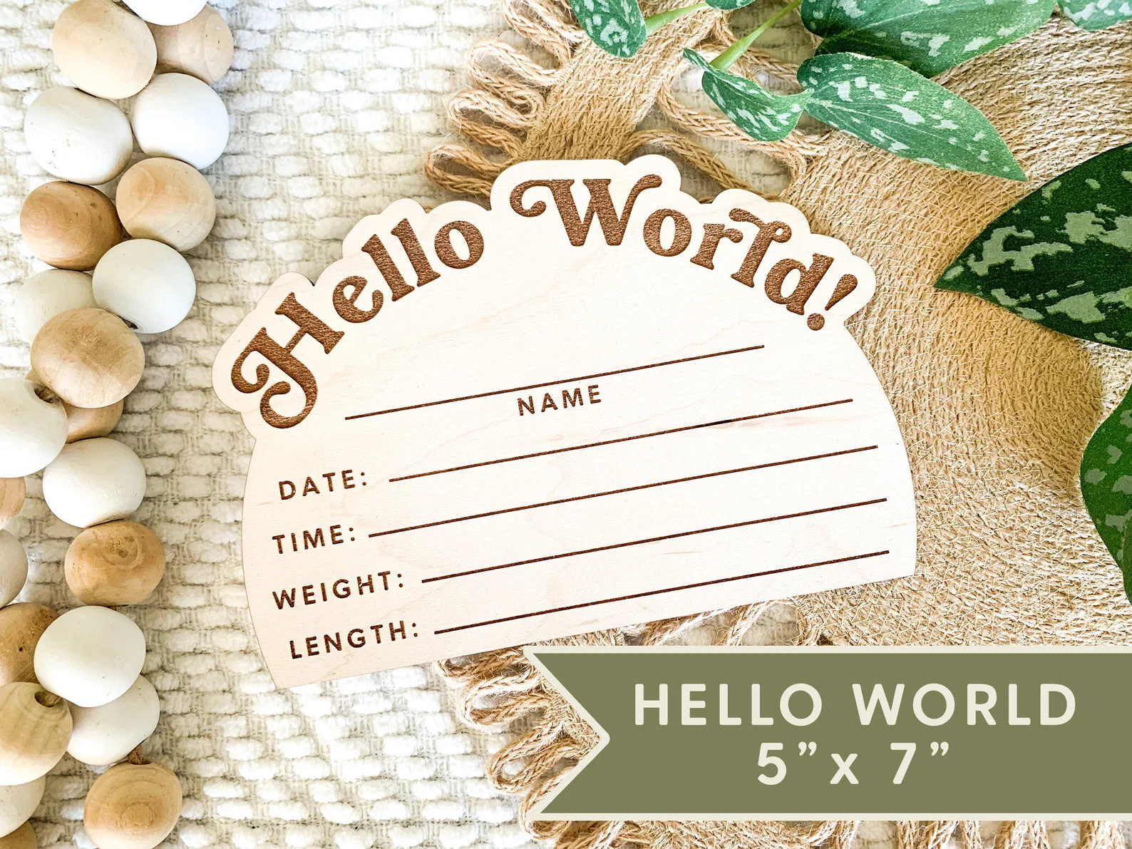 MODERN  Wooden Newborn Hospital Birth Stats Sign  Birth - Etsy | Etsy (US)