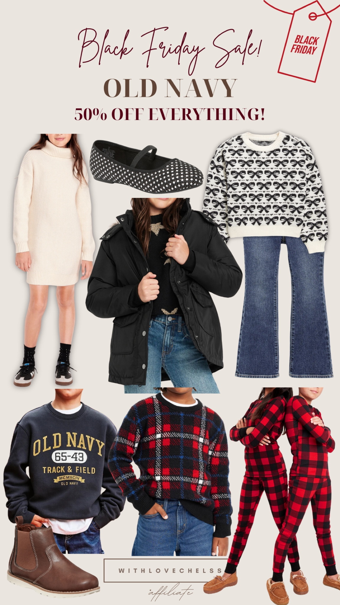 Old Navy Black Friday sale!
50% off everything!

#LTKCyberWeek
#LTKgiftguide #LTKwinter #LTKsale


#LTKkids