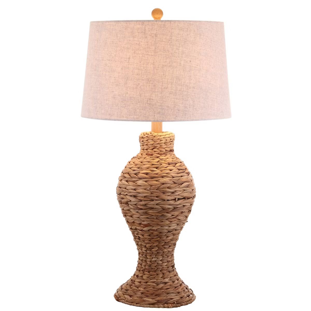 31" Elicia Seagrass Weave Table Lamp (Includes LED Light Bulb) Brown - JONATHAN Y | Target