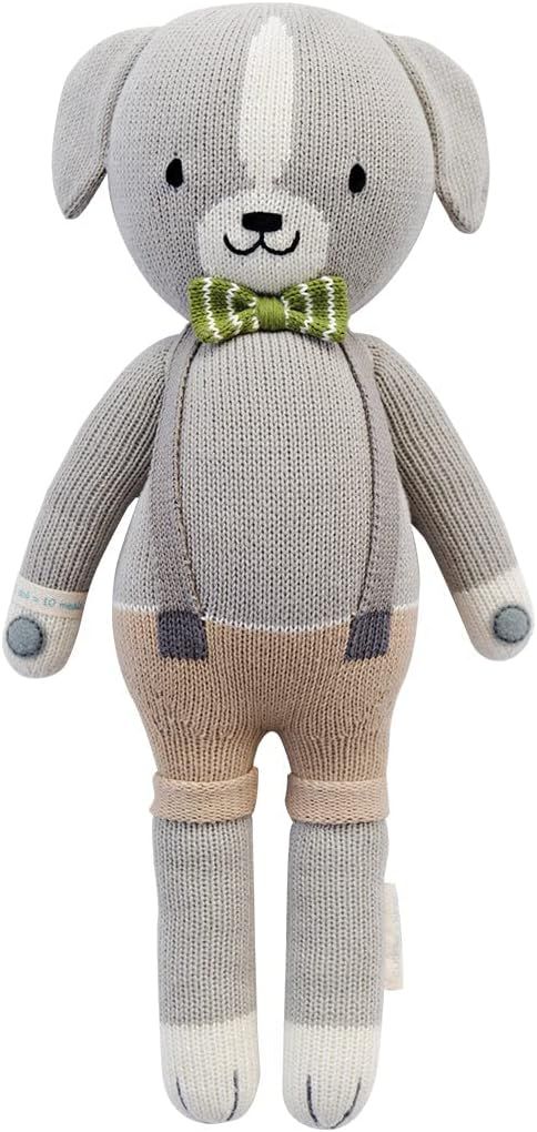 Noah The Dog Little 13" Hand-Knit Doll – 1 Doll = 10 Meals, Fair Trade, Heirloom Quality, Handc... | Amazon (US)