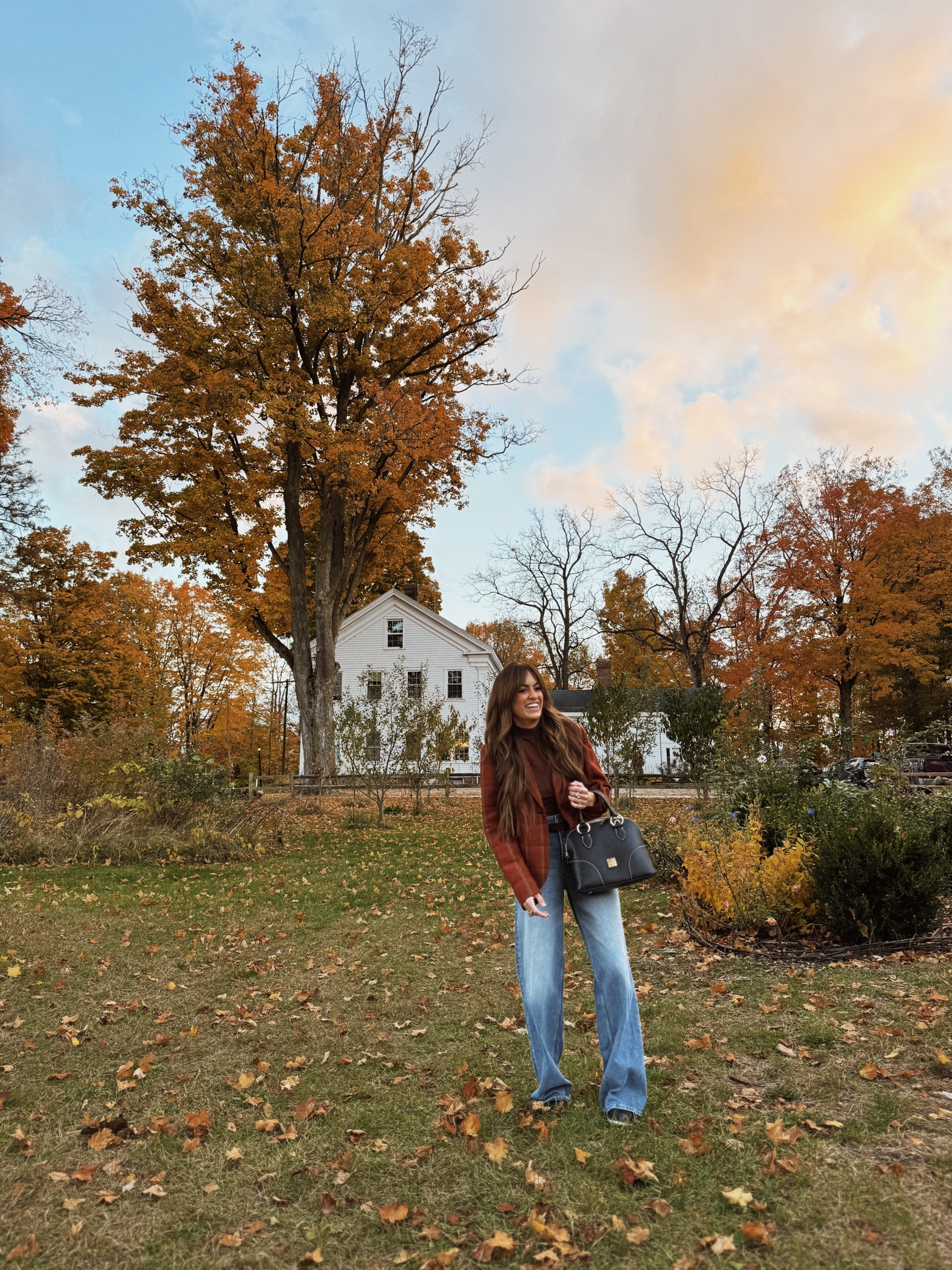 Fall fit ✌🏼🍂 jacket is thrifted from Talbots & shoes are old from Aldo. 

#LTKHome #LTKSaleAlert #LTKSeasonal