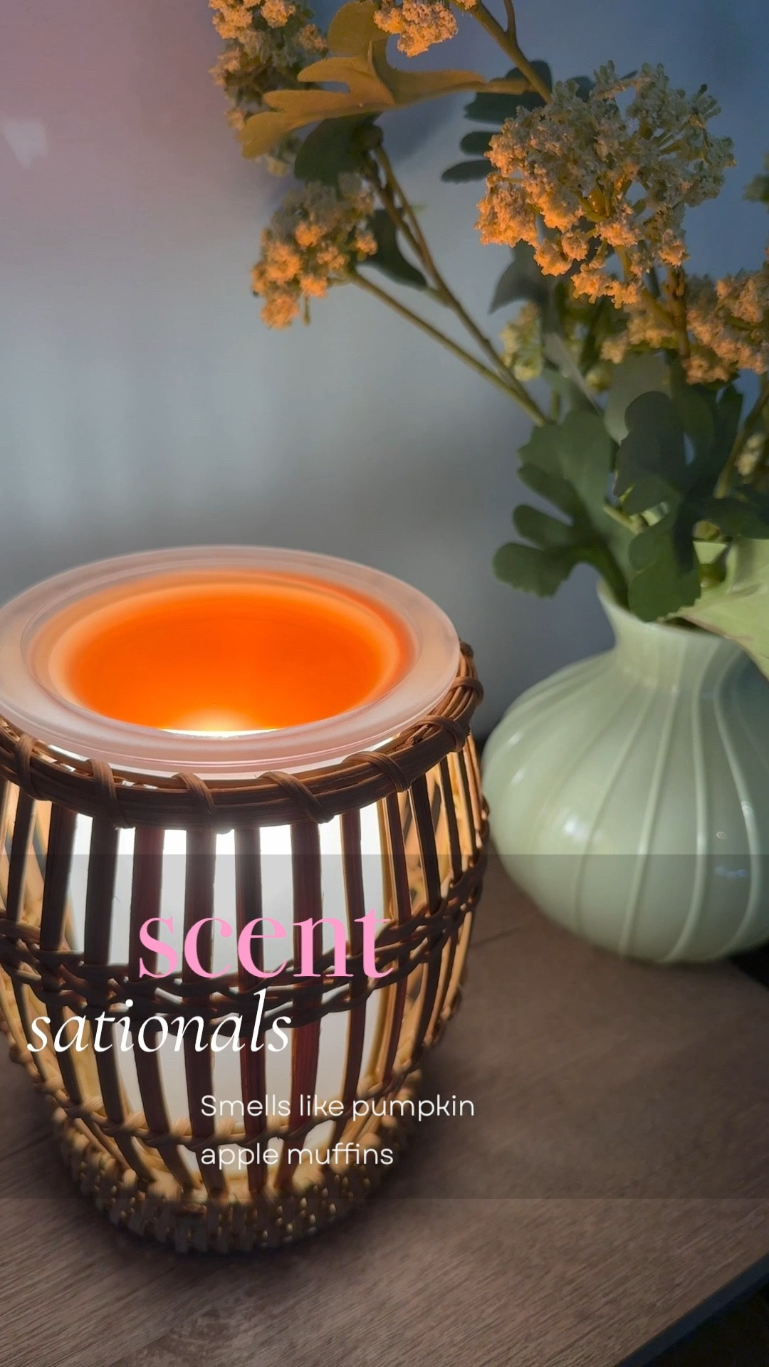 ✨ Smells like pumpkin apple muffins! ✨
There’s just something about fragrance that makes every moment feel warmer, cozier, and more memorable! 💛
I’m loving this ScentSationals wax warmer paired with their wax melts—it instantly fills my home  with the dreamiest scent while adding the prettiest glow. 🎃 🕯️
Turn it on, drop in a wax cube or 6 😆, and let the fragrance do its magic. Simple, cozy, unforgettable! Shop it all in my LTK ⬇️
#ScentSationals #WaxMelts #HomeFragrance


#LTKHome #LTKSeasonal