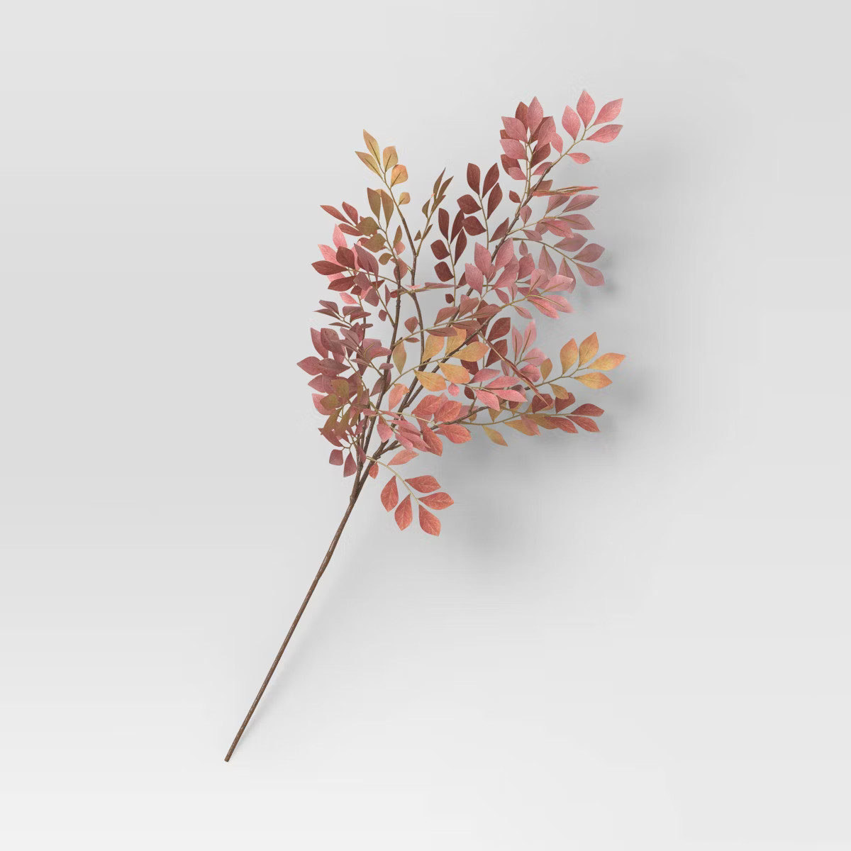 Red Artificial Fall Leaf Stem - Threshold™ | Target