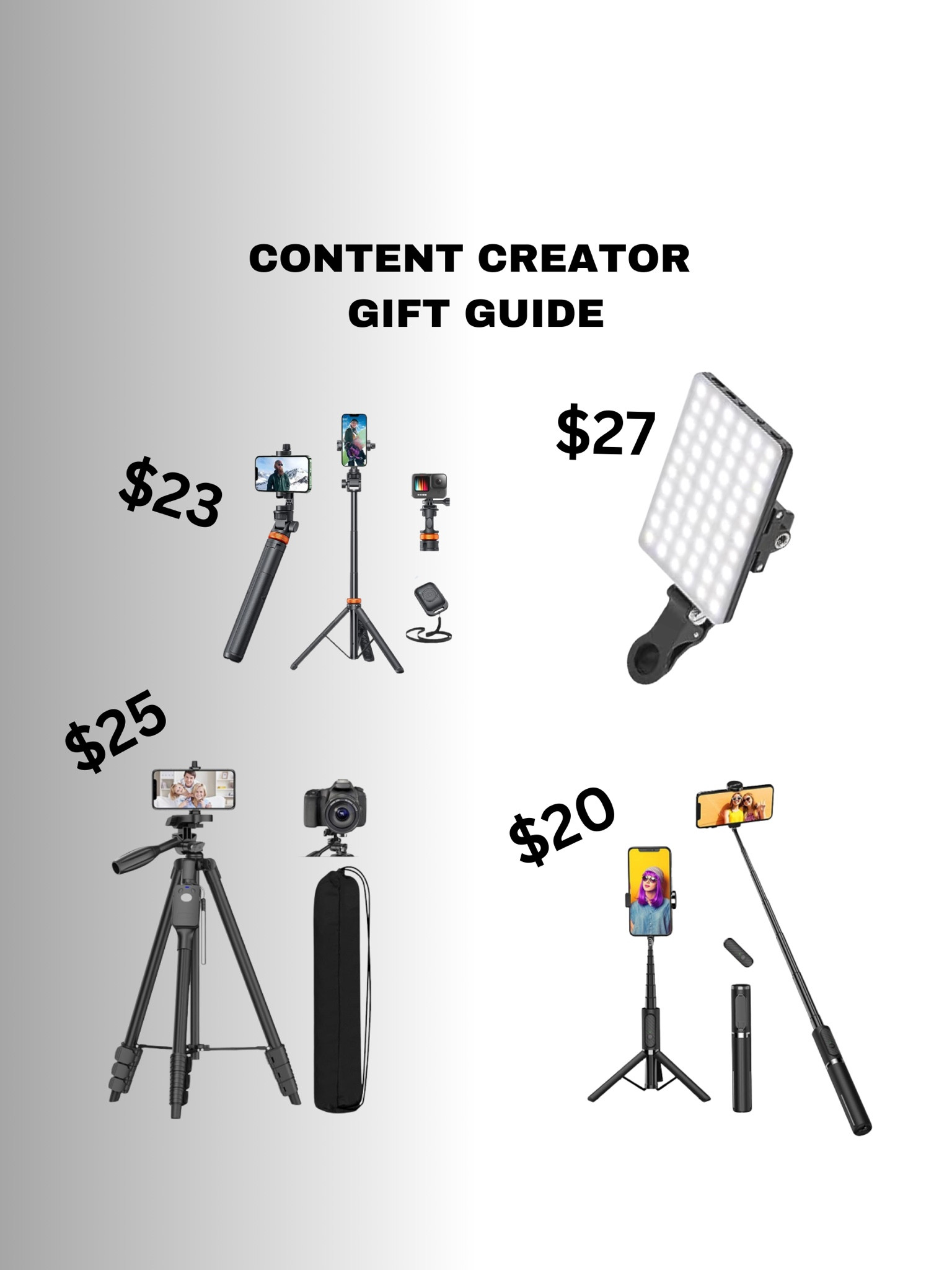 CONTENT CREATOR GIFT GUIDE 2023 

#LTKGiftGuide #LTKCyberWeek