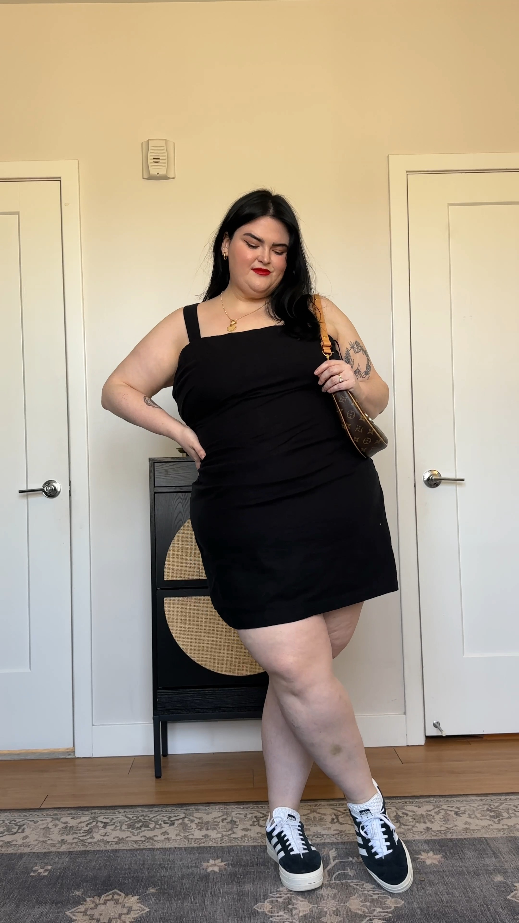 Spring dresses for the girlies who wear BLACK! These are all from abercrombie (one of my favorite places to get wardrobe basics) and I am wearing an XXL in all sizes. I am a size 20 and I think that the XXL works perfectly for me. I love all three of these styles and know they would be perfect for weddings, dates or casual days out and about. Remember you can dress any look more casually with a sneaker and I linked my favs for the season!! I love all three of these dresses because they’re so easy to style with a moto jacket or cardigan if it’s a little chilly and all three of them could go into summer with you! Alsoooo ABERCROMBIE IS HAVING A 20% OFF EVERYTHING sale! so enjoy these styles discounted this weekend only! 

#LTKfindsunder100 #LTKSpringSale #LTKplussize