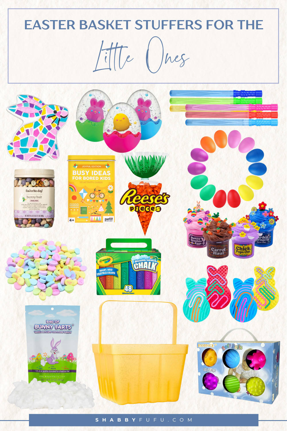 Brighten your little one's Easter morning with these colorful stuffers! From bubbles and chalk to activity cards and candy, these fun additions create a basket they'll be thrilled to discover.
#ltkfinds #liketkit #easterforkids #amazonkids #lkteaster #easterstuffers #amazonfinds
 

 

#LTKGiftGuide #LTKSeasonal #LTKKids
