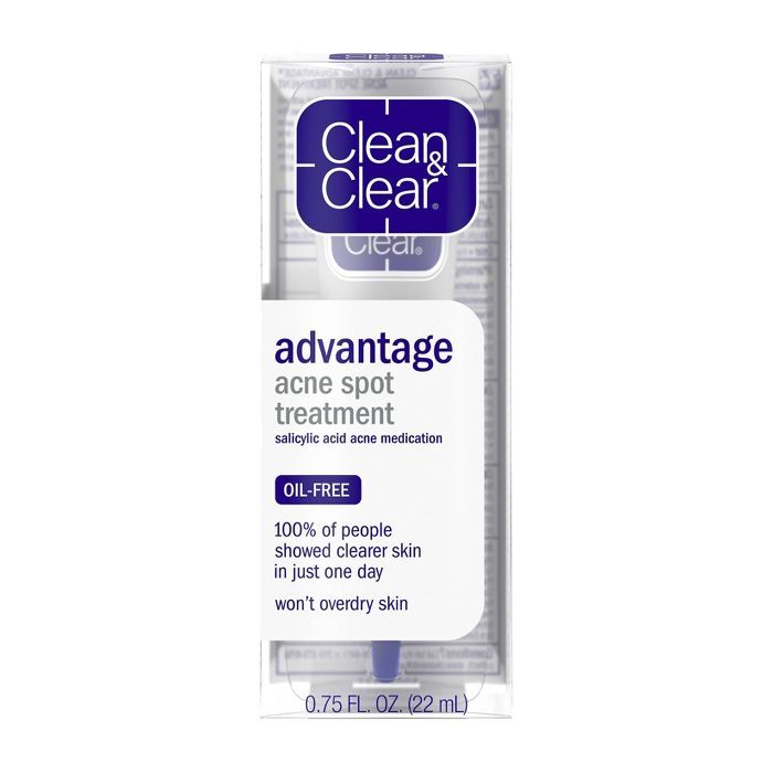 Clean & Clear Advantage Spot Treatment with Witch Hazel - .75 fl oz | Target