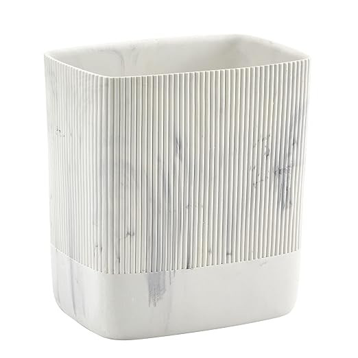 Polytree Bathroom Trash Can 1.8 Gallon(7 Liter) Small Kitchen Garbage Can,Decor Wastebasket for B... | Amazon (US)