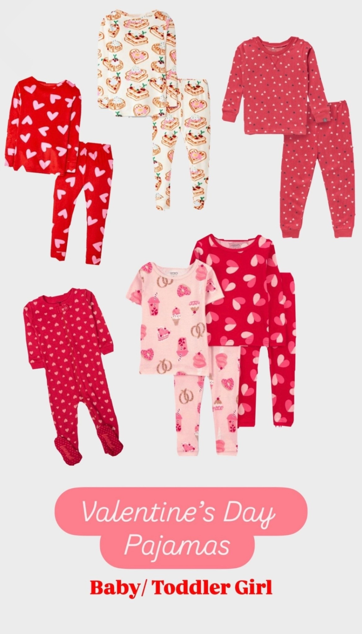 Valentine’s Day is creeping up! Grab these cozy Valentine’s Day jammies for your little one in time ❤️ 💤 

#LTKmomlife #Moms #Holiday #Pajamas #ToddlerGirl #GirlMom #Girls #GirlsPajamas #Hearts #Pink #ForHer #Cozy #Soft #Trending #NewDrops #Bedtime #Pjs #Target #BestSellers #2pieceToddlerPajamas #TargetFinds 

#LTKBaby #LTKValentine #LTKKids