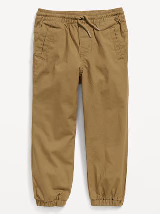 Functional-Drawstring Canvas Jogger Pants for Toddler Boys | Old Navy (US)