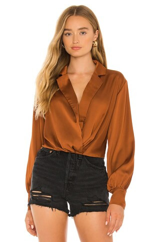 ASTR the Label Marietta Top in Ginger from Revolve.com | Revolve Clothing (Global)
