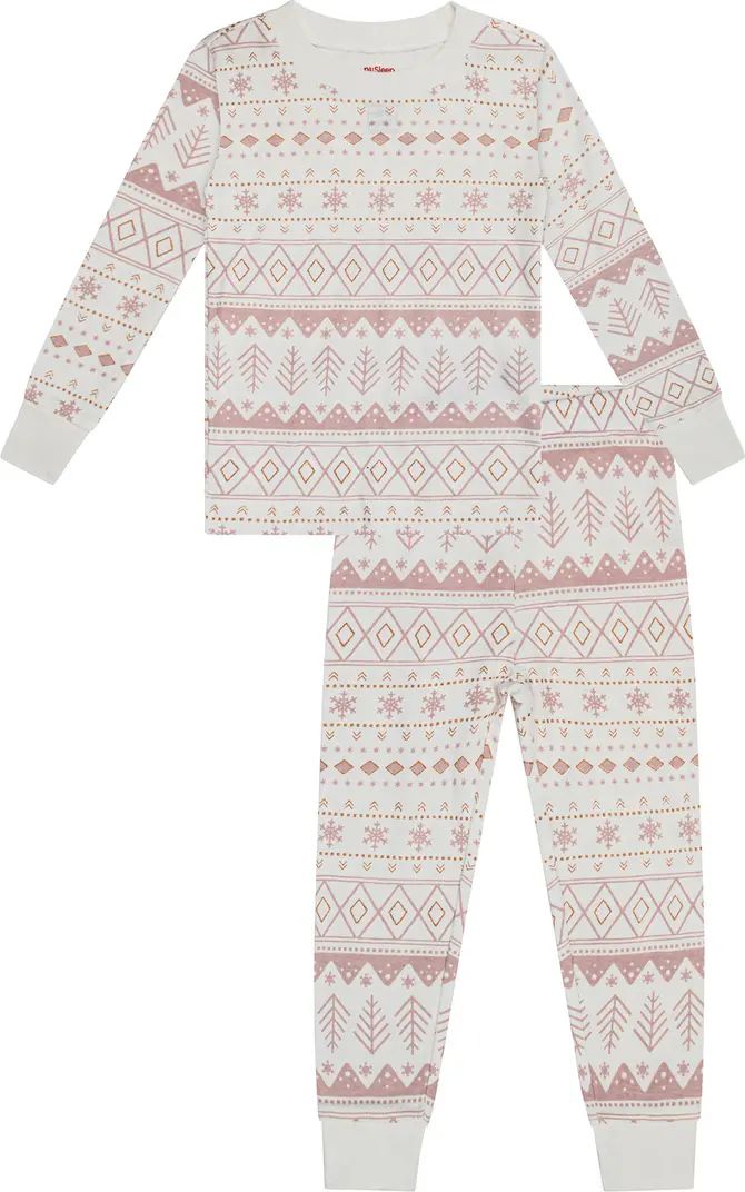 Fair Isle Christmas Pajama Set | Nordstrom Rack