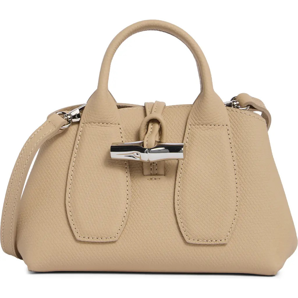 Longchamp Le Roseau Box Cube Handbag in Sand at Nordstrom Rack | Nordstrom Rack
