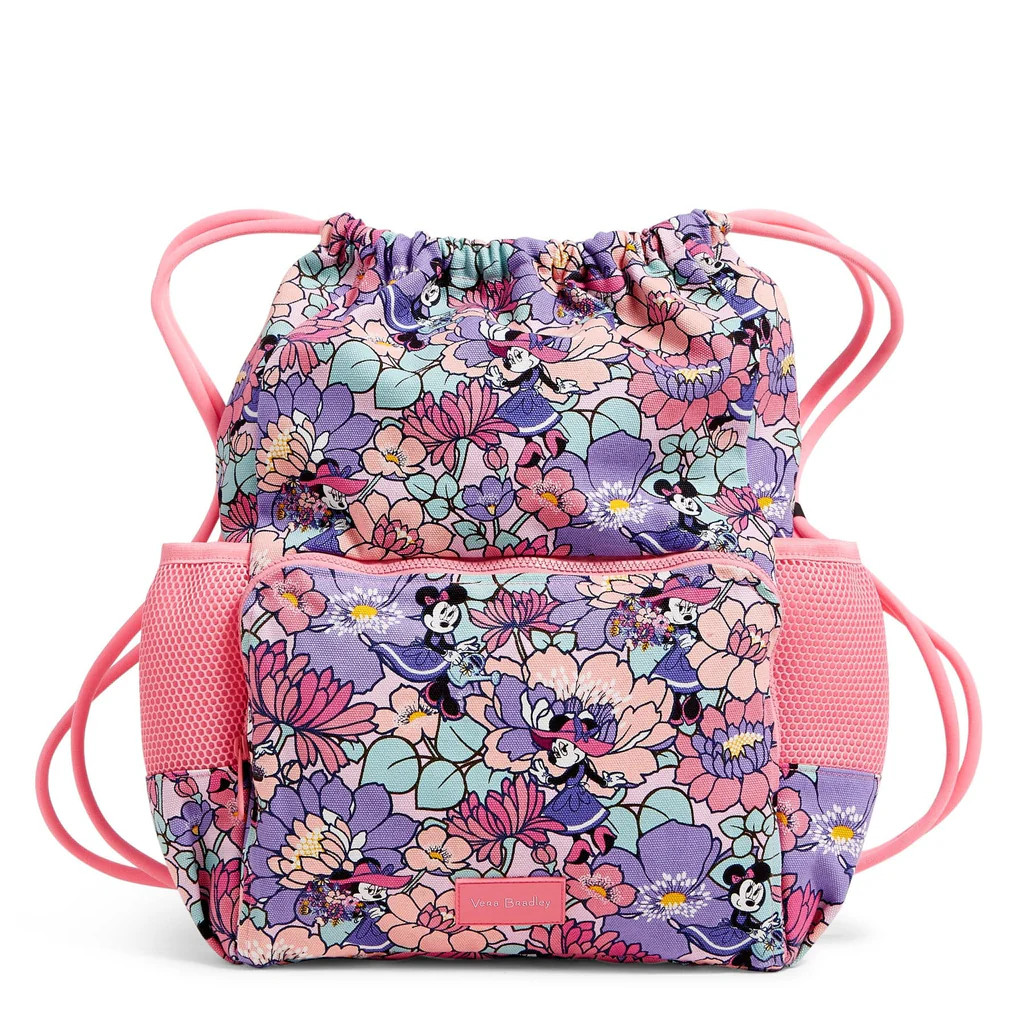Disney Deluxe Drawstring Backsack | Vera Bradley