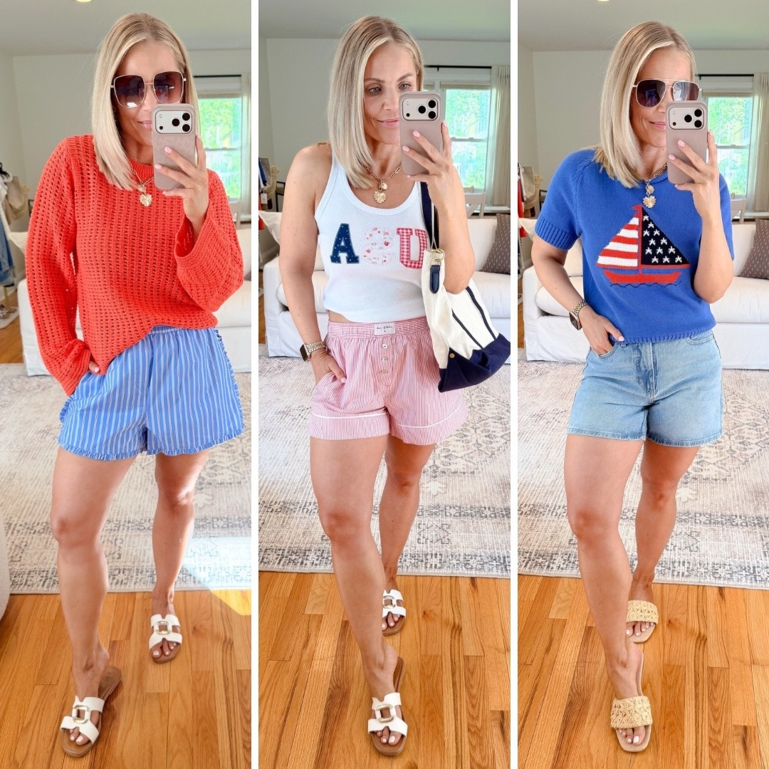 Walmart red, white and blue finds! The most perfect pieces for summer, Memorial Day or 4th of July!


Memorial Day outfit, summer outfits 2026, summer style, summer outfit inspo, 4th of July outfit, summer dresses, Walmart fashion, Walmart finds, petite style, midsize fashion

#LTKMidsize #LTKPetite #LTKSeasonal