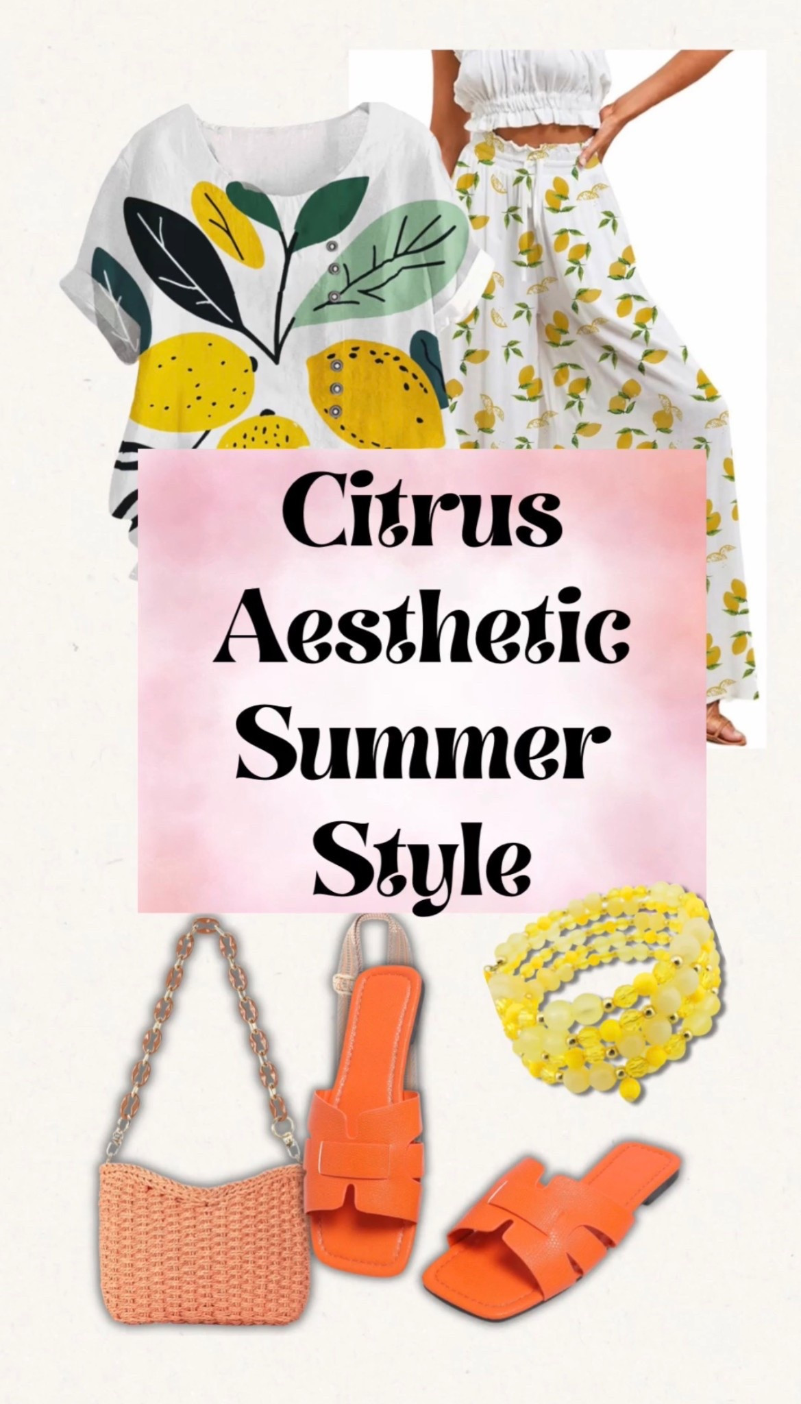 summer outfits
Citrus Aesthetic Summer Style


Keywords: citrus outfit ideas, bright summer outfits women, colorful fashion inspo, trendy summer looks, easy outfit styling, bold summer style
#style #citrusoutfits #summerglowup

#LTKSeasonal #LTKootd
