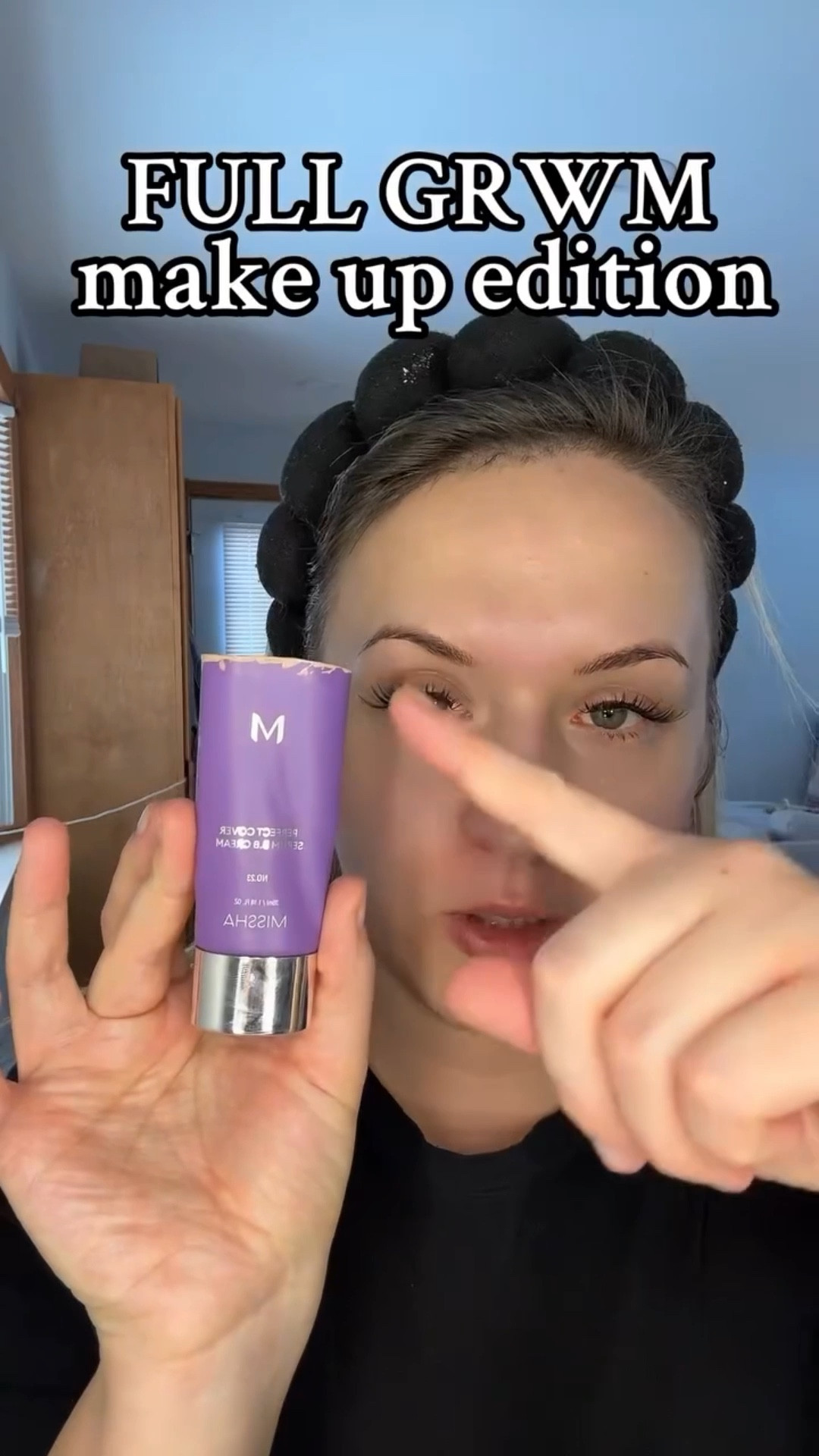 When I’m not recording this takes 10 minutes and it lasts ALL day! It’s my daily go to make up routine as a busy mom. 

Everything is linked in my make up playlist on my tik tok @theogcourt 

Eye shadow Laura Geller 
Setting powder Vevivia 
Bronzing drops Mco Beauty 
Bb cream Missha 
Primer - Nyx Beauty 
Lashes Lilac St 
Moisturizer Byoma 

@vevivia.beauty @mcobeauty_us @missha_us @nyxcosmetics @lilacst @lauragellerbeauty @byoma 

#workfromhome #makeuproutine #makeupforbusymoms #sahm #workfromhomemom #brandcollabs #ugc